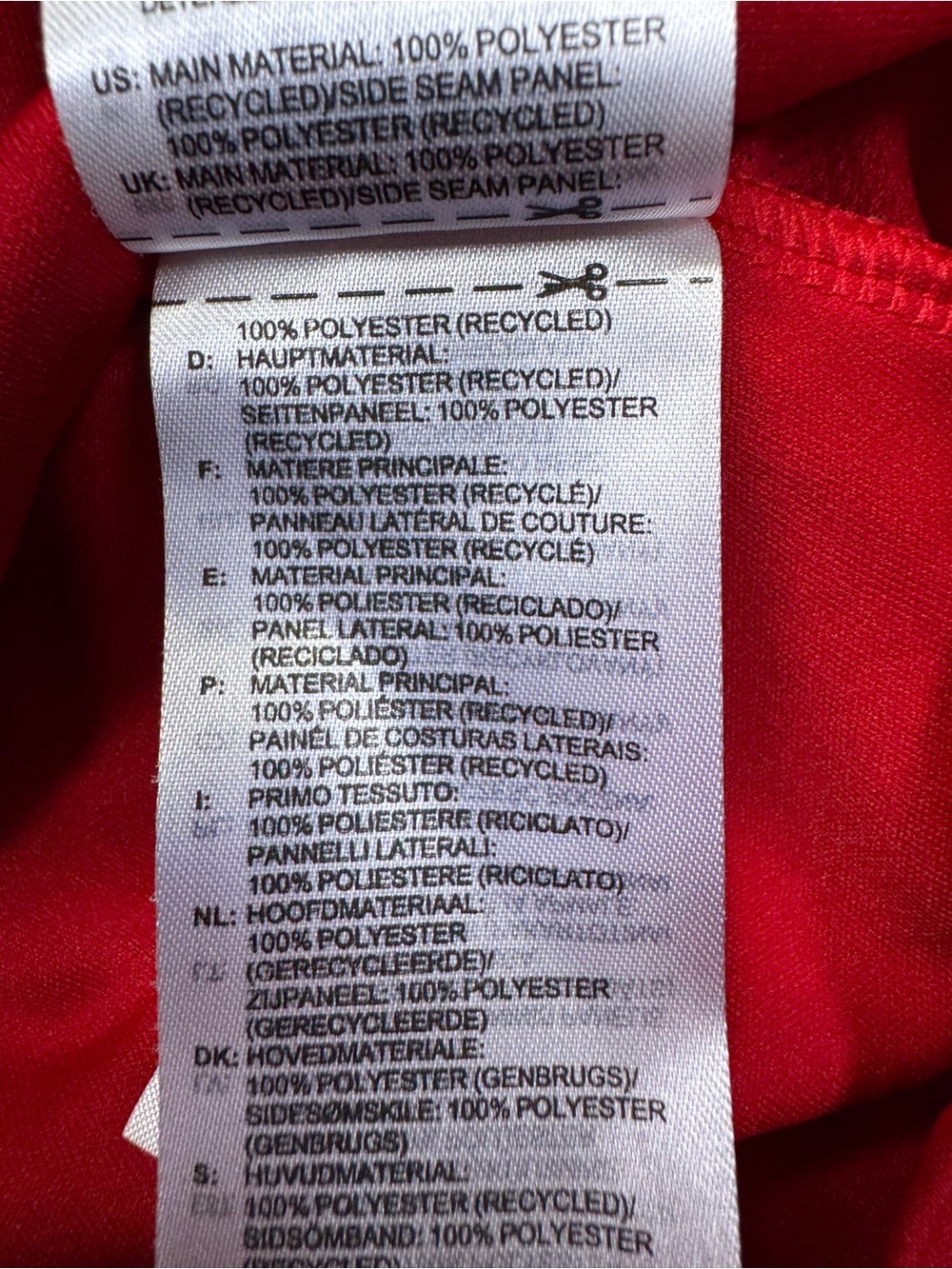 adidas Red NC Quarter-Zip Athletic Pullover - Picture 12 of 14